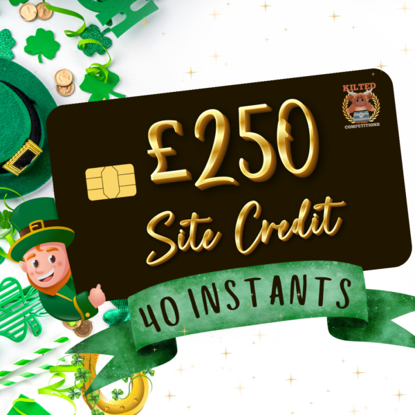 Quick £250 Site Credit Main Prize + 40 Instant wins #2