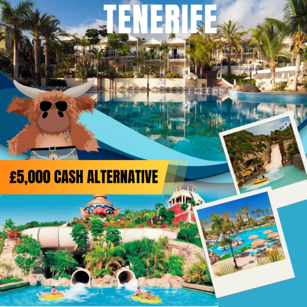 Gran Oasis Resort Tenerife - 7 Nights All Inclusive Holiday for Family of 4 plus £1,000 Spending Money