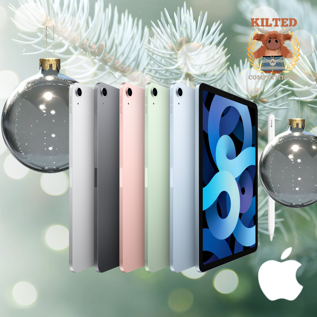 Countdown To Christmas 2024 Apple iPad Air, 11″ Kilted Competitions