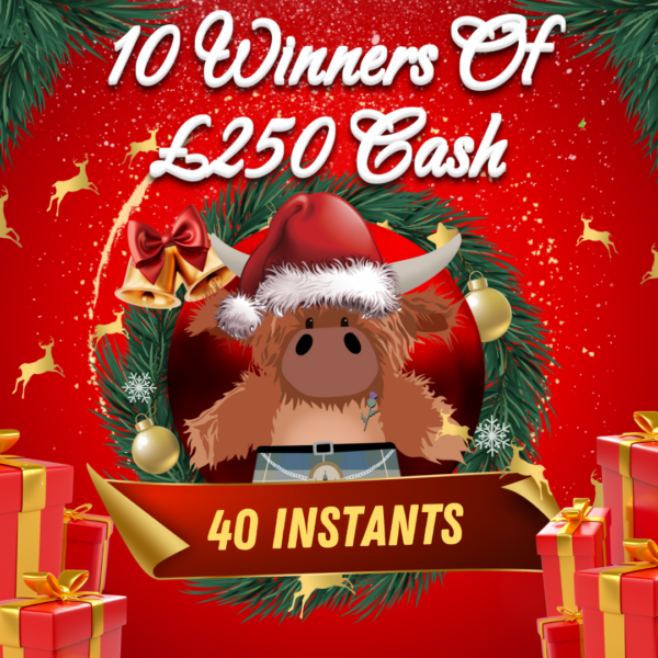 Merry Little Christmas To YOU - 10 WINNERS of £250 CASH - Awesome Instants To Find #2