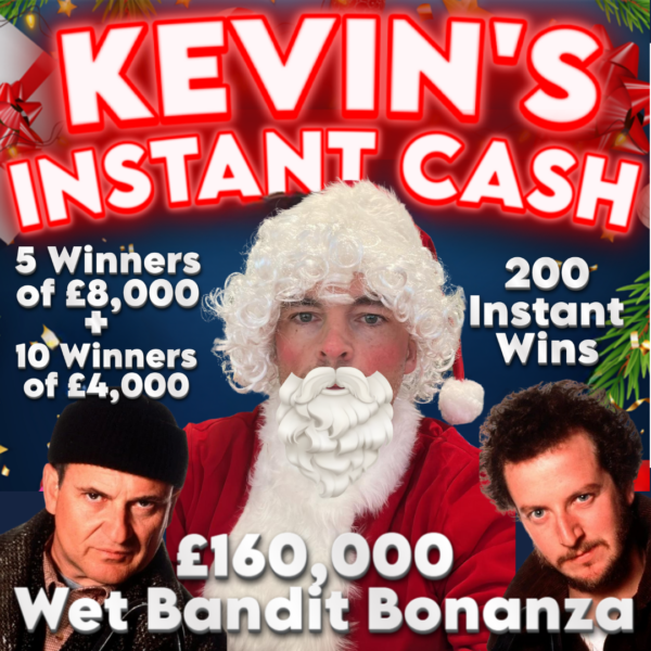 £160,000 Wet Bandit Bonanza – 200 Instant Wins!