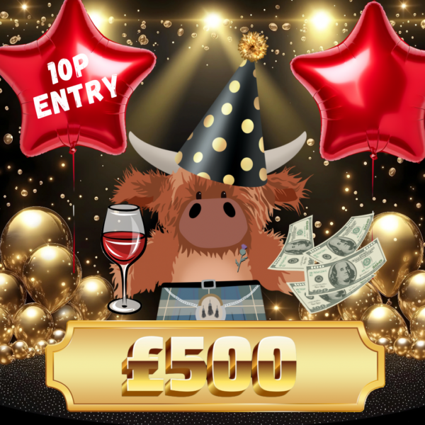 Win £500 Quick cash for just 10p