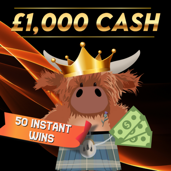 £1000 Cash+ 50 Instant wins to find #2
