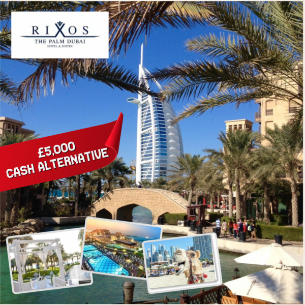 Paradise In Dubai - 7 Nights All Inclusive 5* Rixos The Palm PLUS £1,000 Spending Money