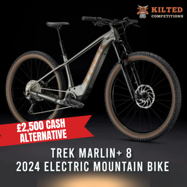 Trek Marlin+ 8 2024 Electric Mountain Bike