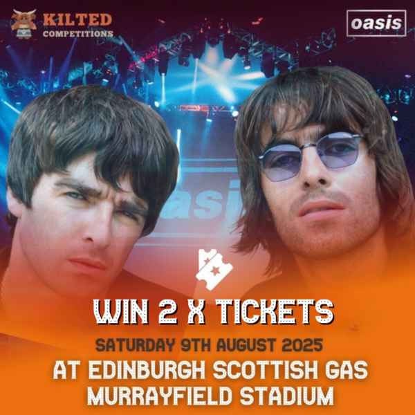 Oasis @ Murrayfield - Win 2 Tickets!!  Saturday the 9th of August