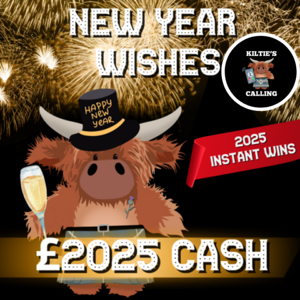 £2025 cash plus 2025 instant wins to find