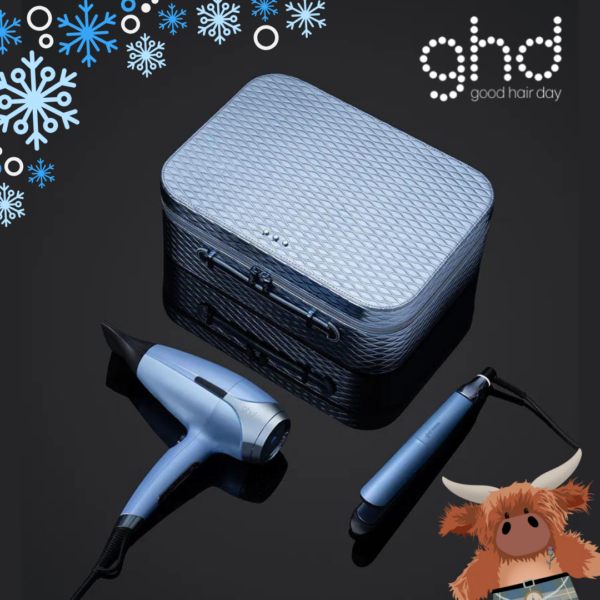 Limited Edition GHD Deluxe Helios Hairdryer & Straighteners Set In Icy Blue #3