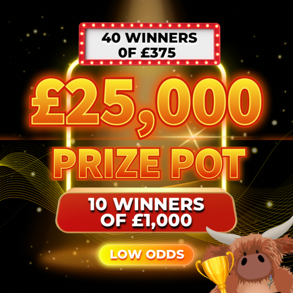 Kilted For The Win - 10 WINNERS OF £1,000 CASH + 40 x £375 Lucky Instant Wins To Find