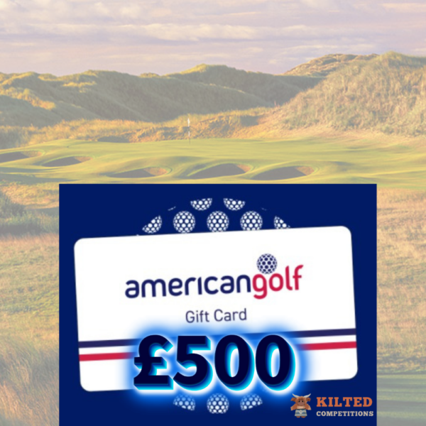 £500 American Golf Gift Card