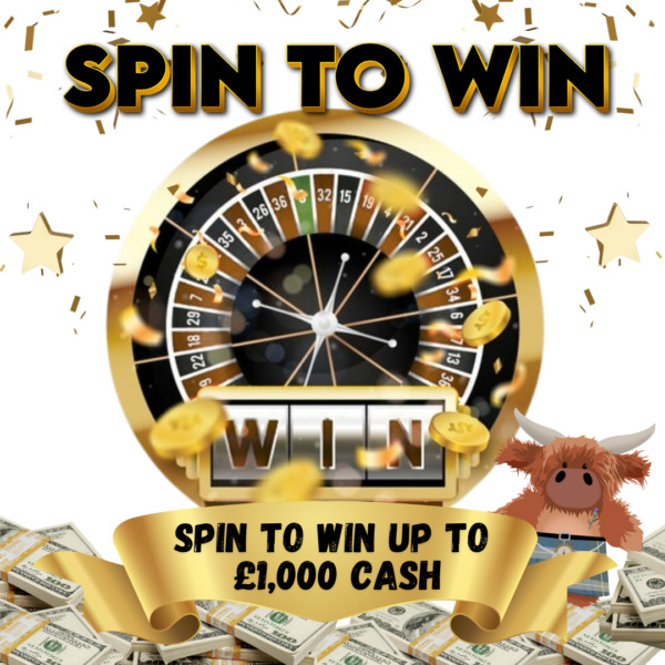 Kilties Quick Spin to Win Up To £1,000 CASH