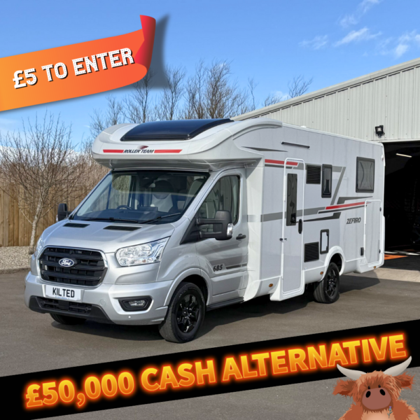 Win A Brand New 2025 Family Ford Roller Team Motorhome or £50,000 Cash
