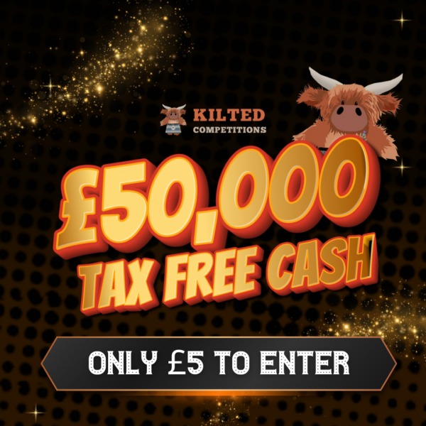 Win £50,000 Tax Free Cash