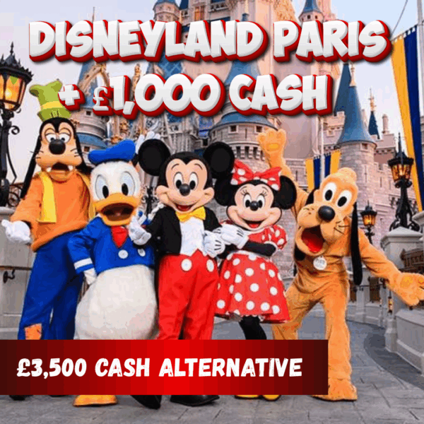 Euro Disney Magical Family Break Compete with Park Tickets and £1,000 Spending