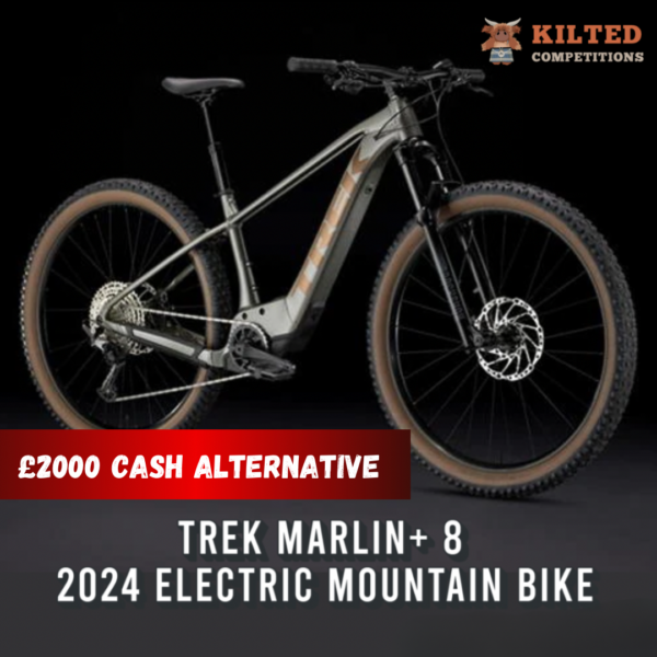 Trek Marlin+ 8 2024 Electric Mountain Bike