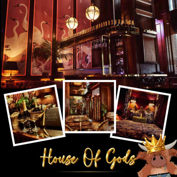 House of Gods -Treat Me Like I'm Famous Experience and Overnight Stay + £250 Cash