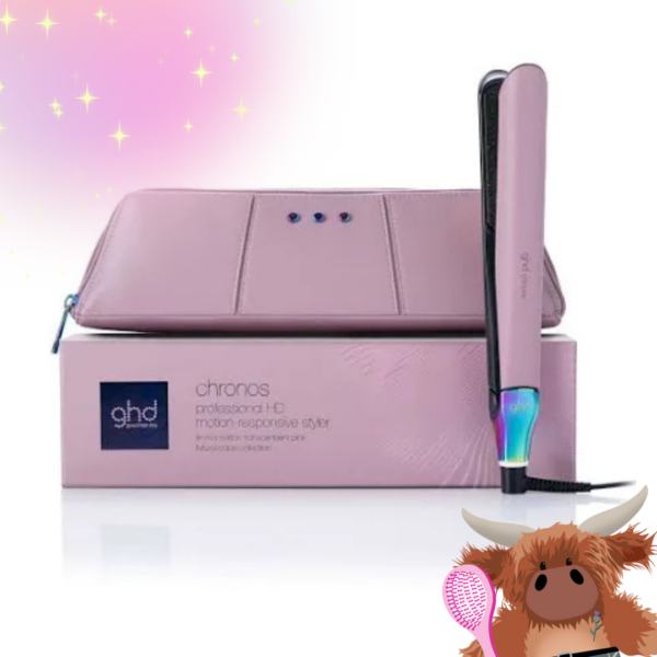 GHD Chronos Limited Edition Hair Straightener in Transcendent Pink