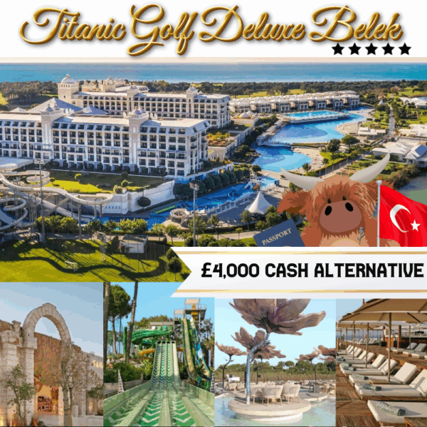 Turkey - 7 Night All Inclusive Family Holiday - Hotel Titanic Golf Deluxe Belek