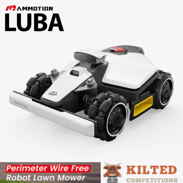MAMMOTION LUBA mini AWD Perimeter Wire Free Robot Lawn Mower - Father's Day Sorted