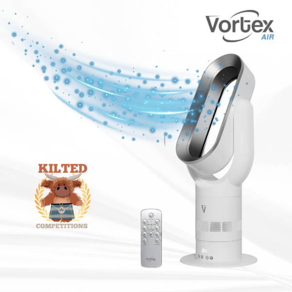 Vortex Air - Hot & Cold Bladeless Tower Fan