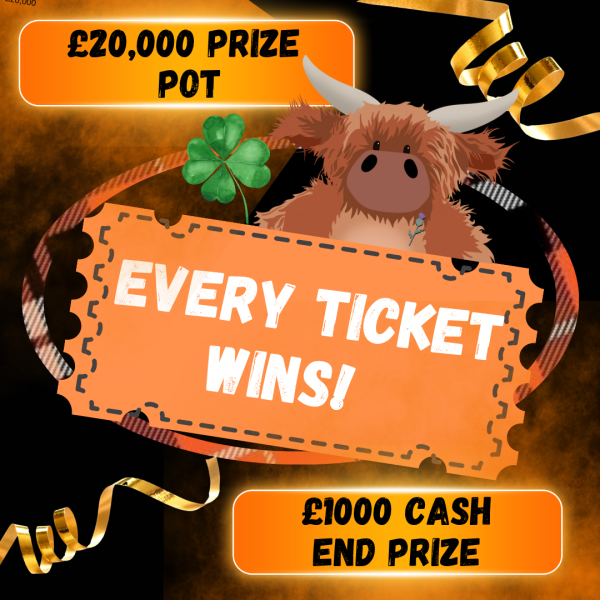 KILTED FOR THE WIN - EVERY TICKET WINS 2,000 instant wins + £1,000 Cash End Prize #2