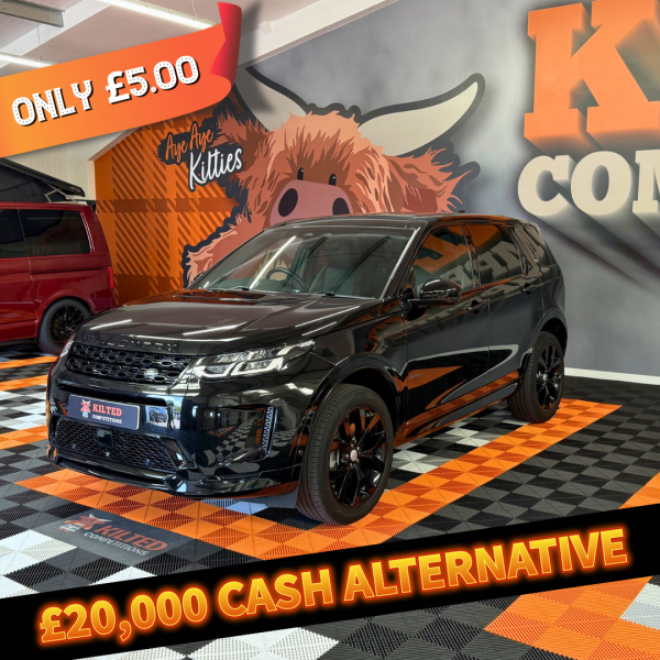 Win this Stunning Land Rover Discovery Sport R-Dynamic S Plus or £20,000 Cash