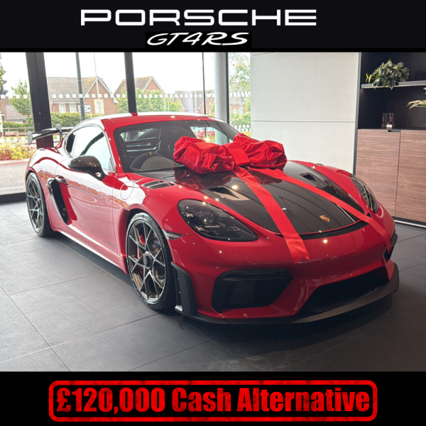 2025 Porsche GT4RS Plus £5,000 Cash  (£120,000 Cash Alternative)