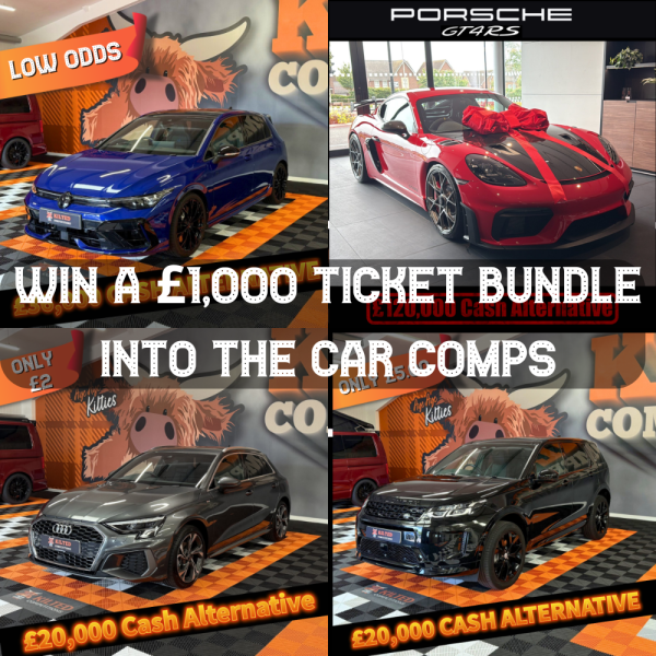 Win A £1,000 Ticket Bundle into the Car Comps