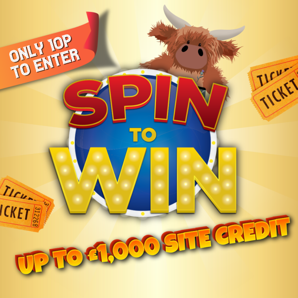 Kilties Quick Spin to Win Up To £1,000 Kilted Site Credit