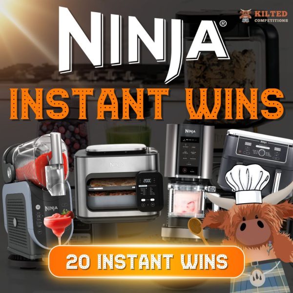20 Awesome Ninja Wins + a £500 cash end prize