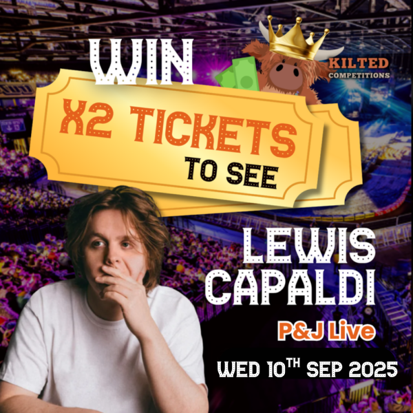 Win 2 tickets to see LEWIS CAPALDI - P&J Live Aberdeen #5