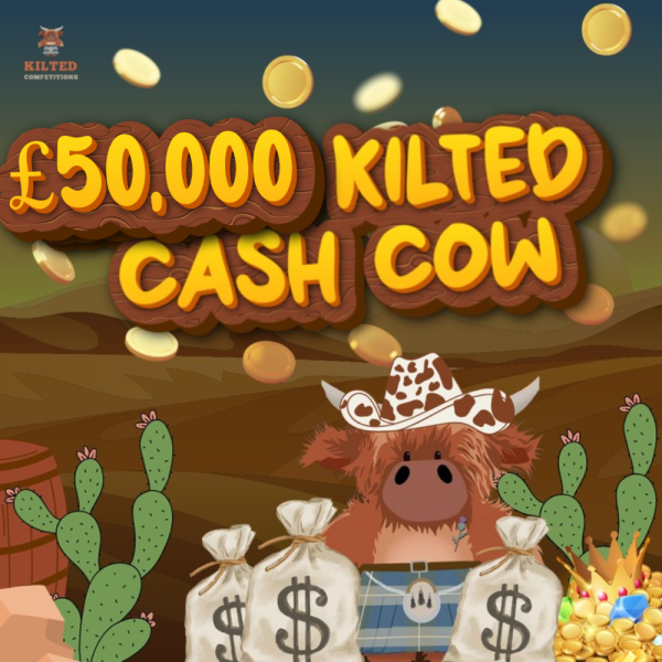 SHOW ME THE MONEY! £50,000 Cash Cow Mega Low Odds