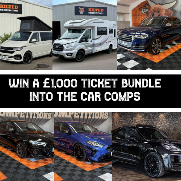Win A £1,000 Ticket Bundle into the Car Comps #3