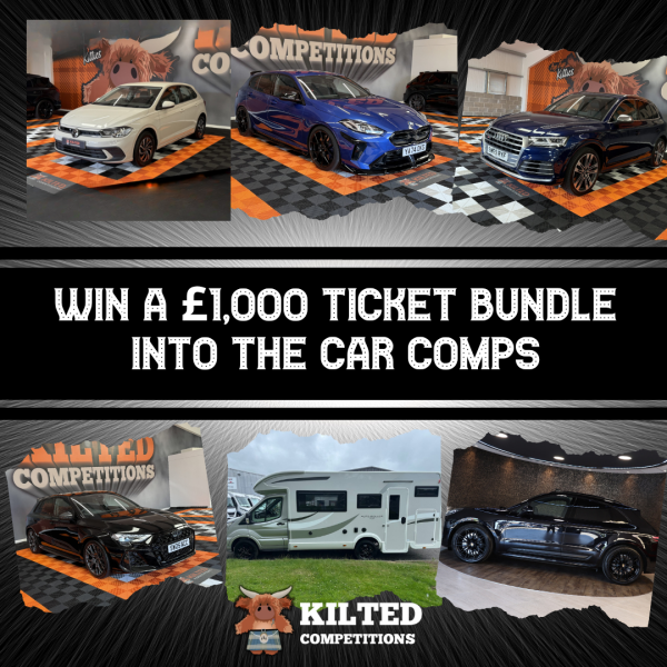 Win A £1,000 Ticket Bundle into the Car Comps