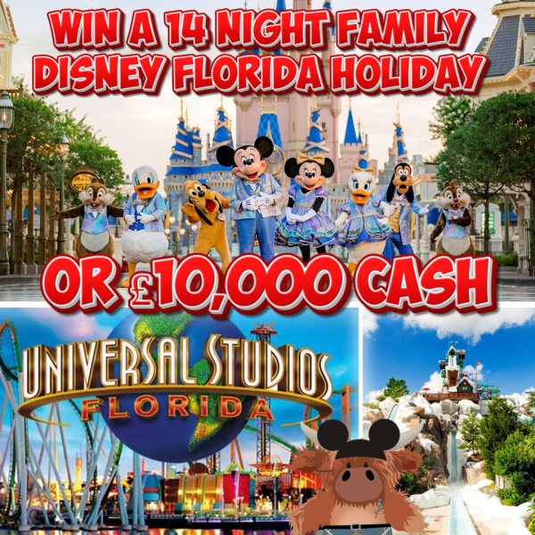 Making Dreams Come True in 2026 - 14 Night ULIMATE Family Holiday to Orlando, Florida Including 14 Days Park Tickets & £2,000 Spending Money