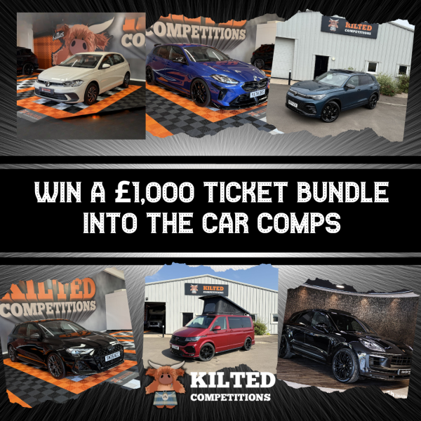 Win A £1,000 Ticket Bundle into the Car Comps #4
