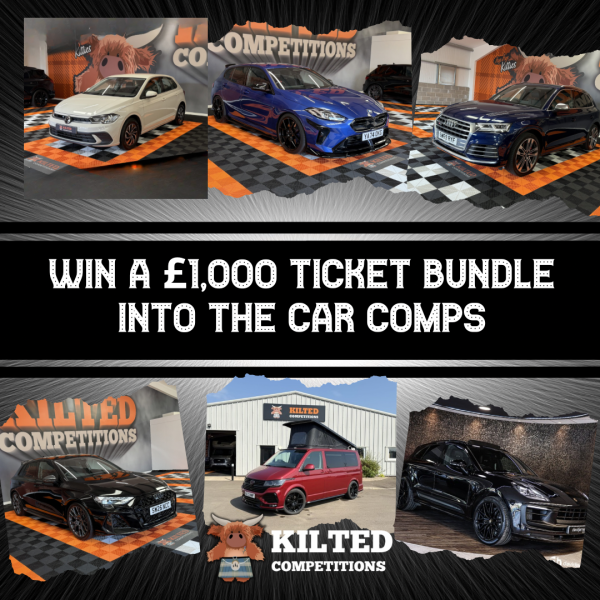 Win A £1,000 Ticket Bundle into the Car Comps #3