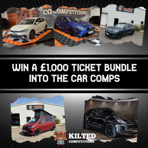 Win A £1,000 Ticket Bundle into the Car Comps