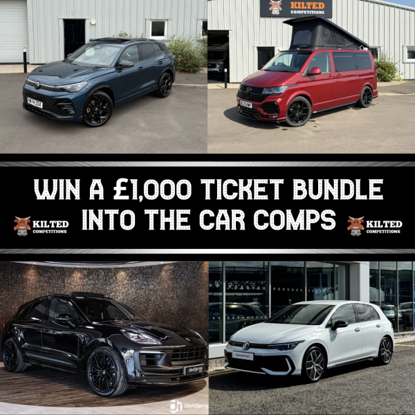 Win A £1,000 Ticket Bundle into the Car Comps #2