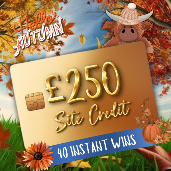 Quick £250 Site Credit Main Prize + 40 Instant wins #2