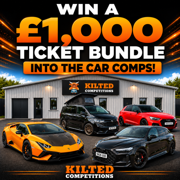 Win a £1,000 Golden Ticket into the Car Comps